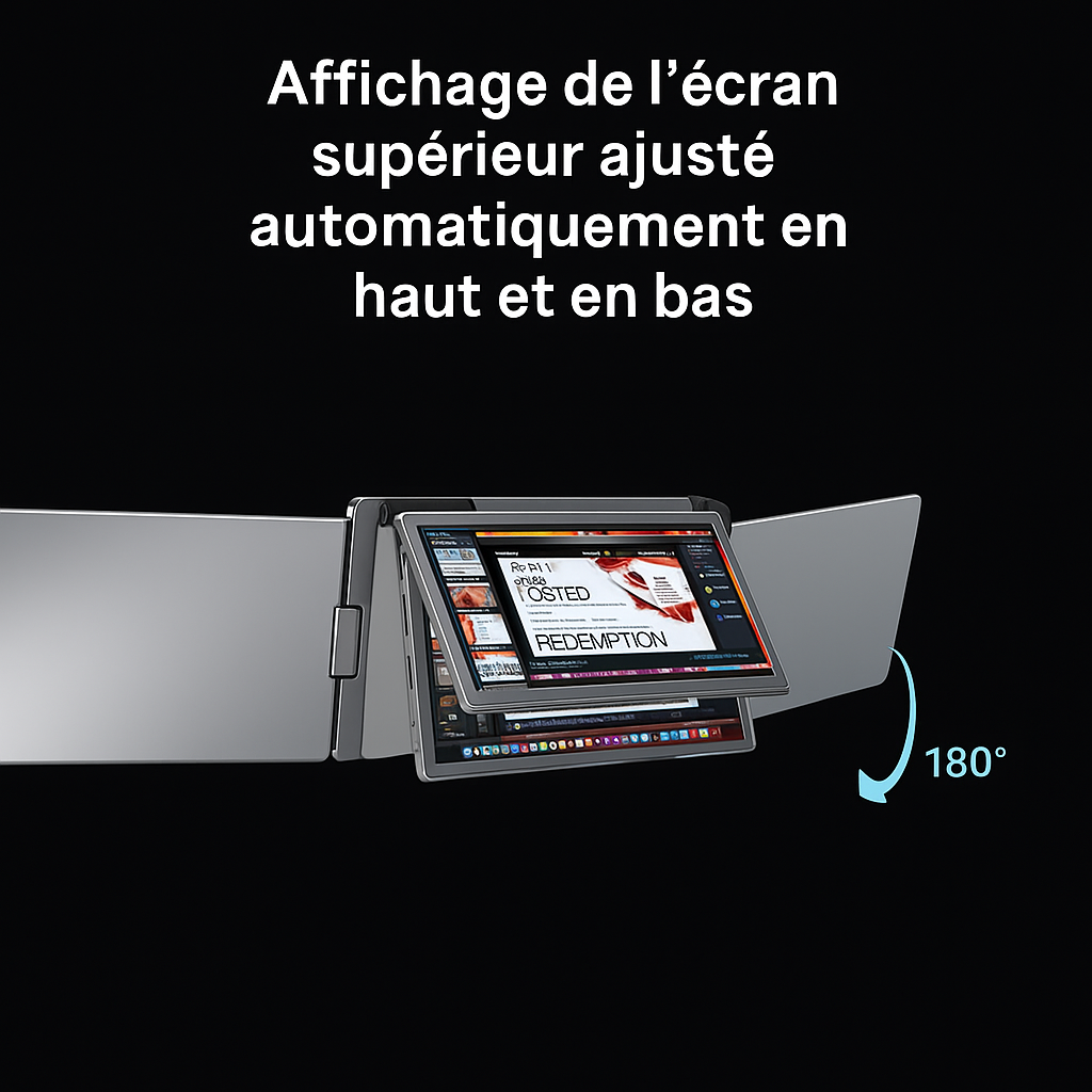 Ecran Triple 14'' - 16:9 - 1920*1200 - Full HD