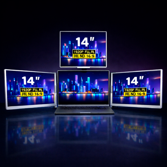 Ecran Trio 14'' - 16:10 - 1920*1200 - Full HD