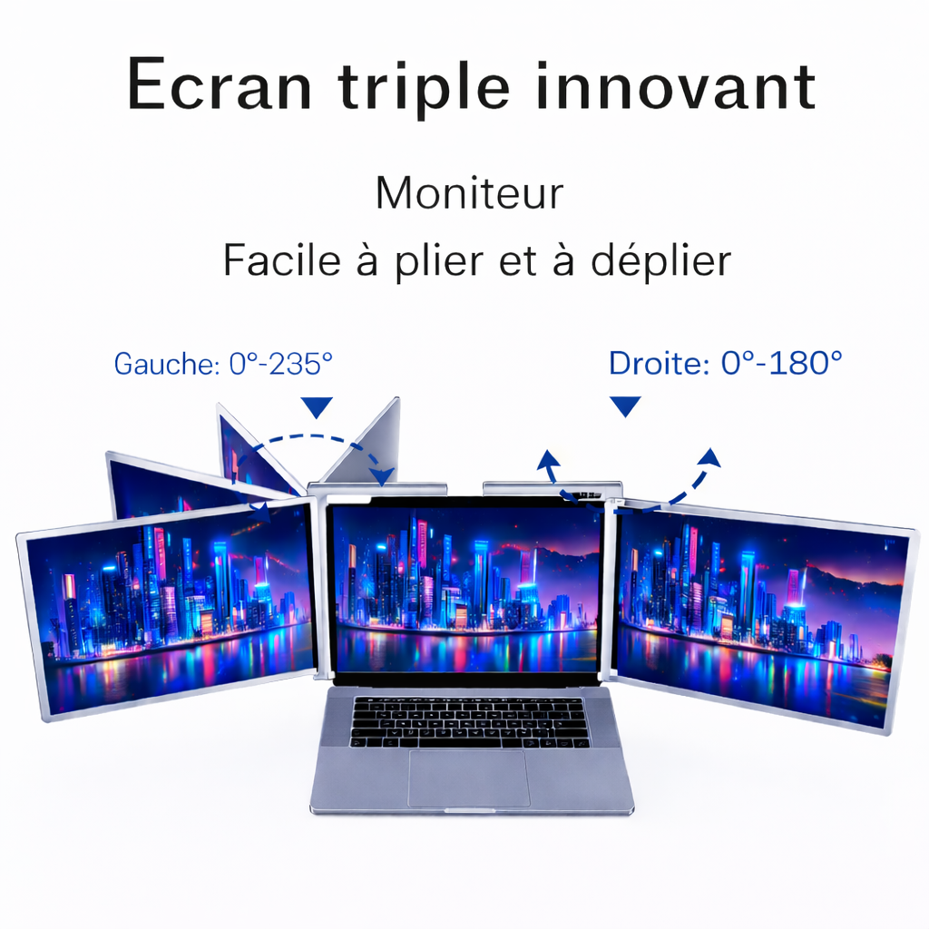 Ecran Duo 14" - 16:10 - 1920*1200 - Full HD
