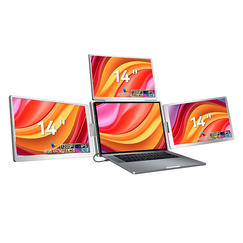 Ecran Triple 14'' - 16:9 - 1920*1200 - Full HD