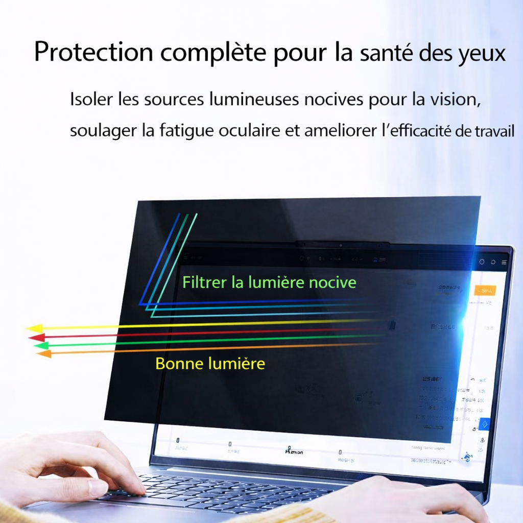 Film protecteur anti lumière bleue