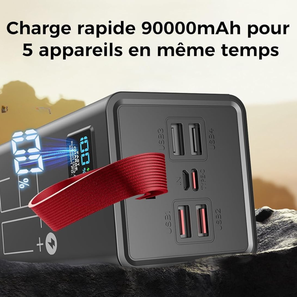 Power bank super puissante pour tous vos appareils